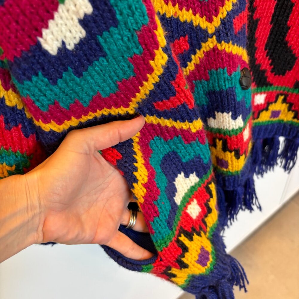 Vintage Tony Lambert Indian Sweater - Picture 4 of 7